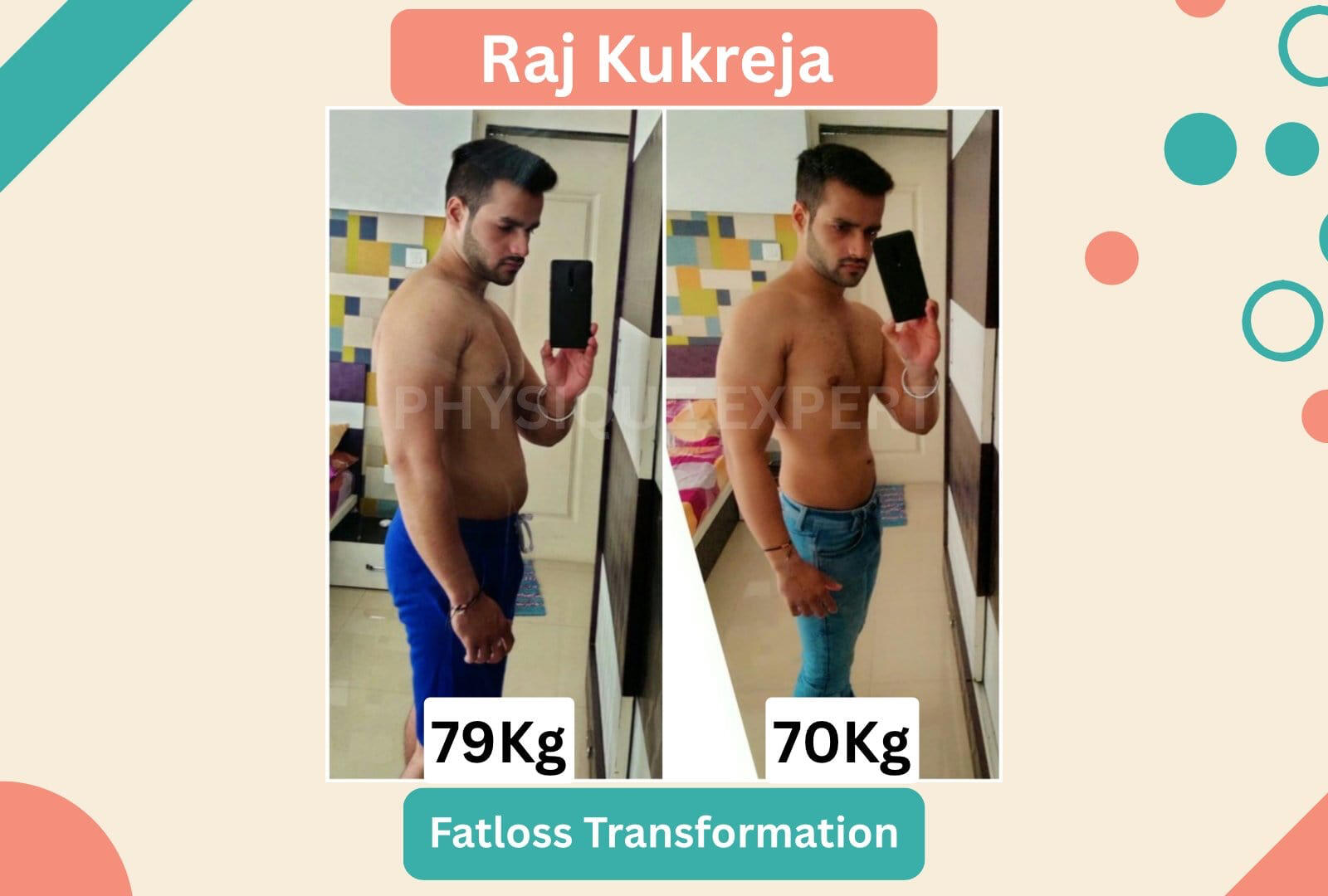Raj Kukreja: a Foodie Male achieved fat loss without giving up on favourite foods
